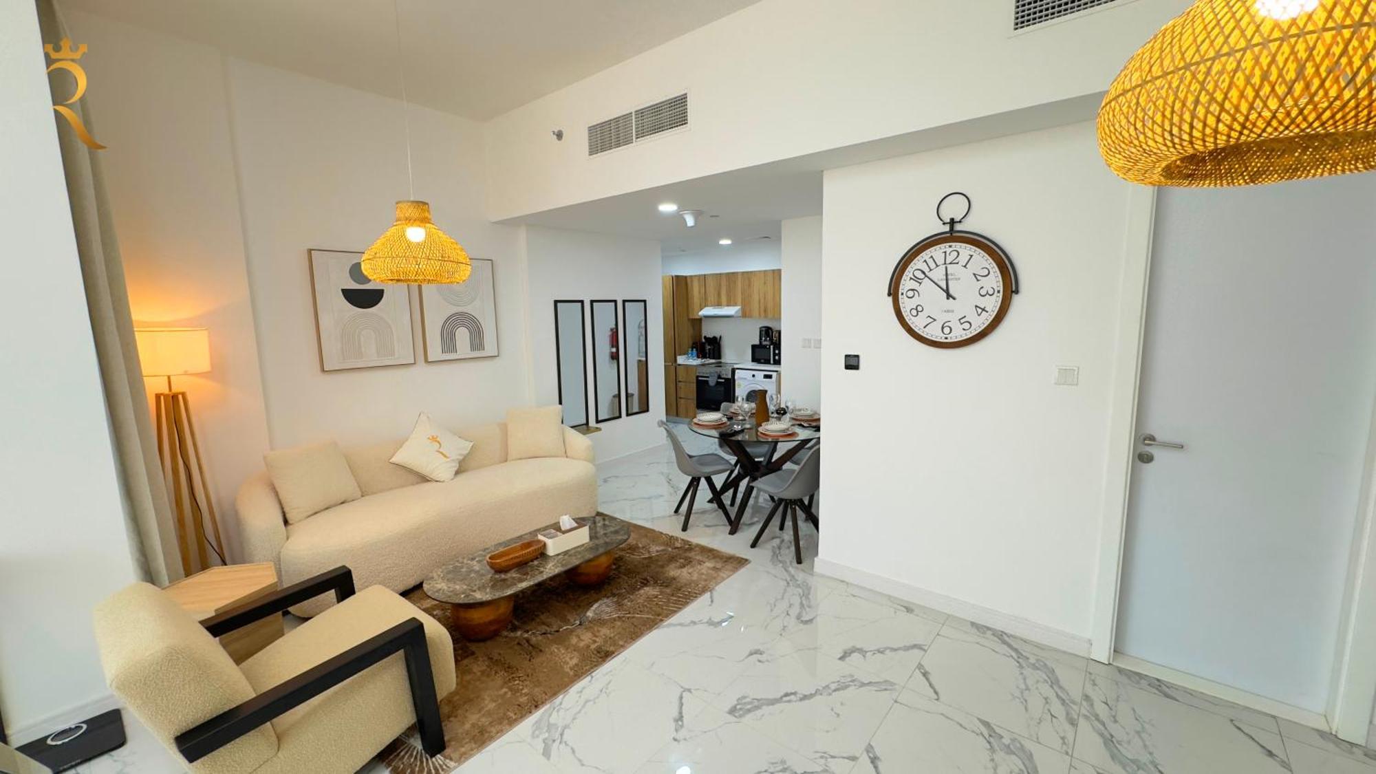 Oasis Grove Stylish 2br Retreat In Masdar